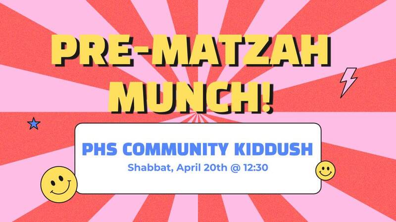 Banner Image for Pre-Matzah Munch! Community Kiddush!